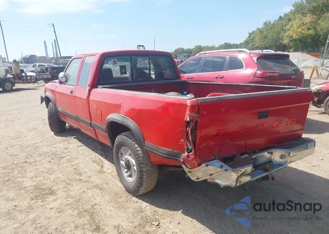 1992 Dodge Dakota из США, поврежденный, VIN 1B7GL23YXNS655216